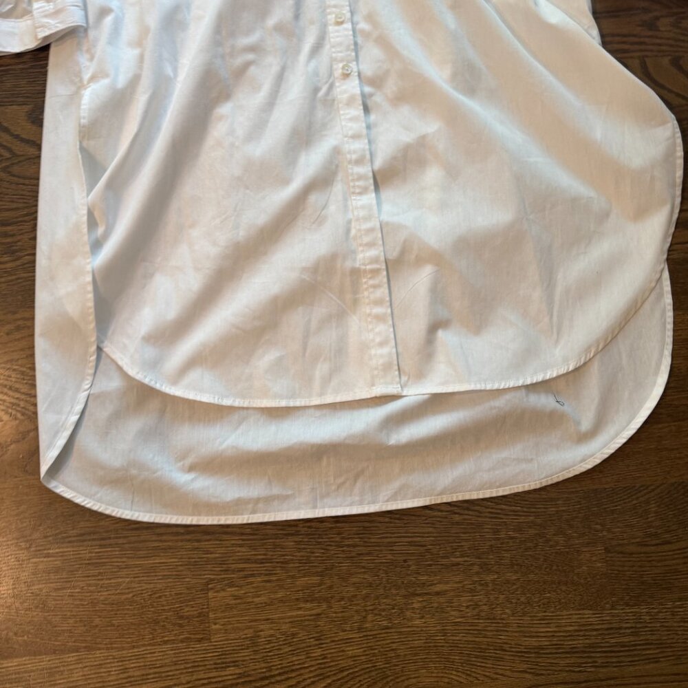 Maeve White Button-Down Blouse - image 2